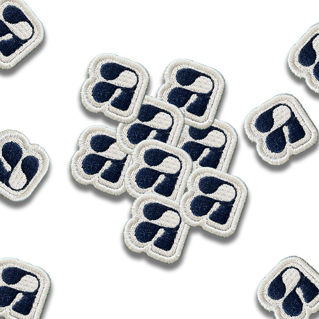 Ayaaya - Emblem Embroidery Magnetic Badge.