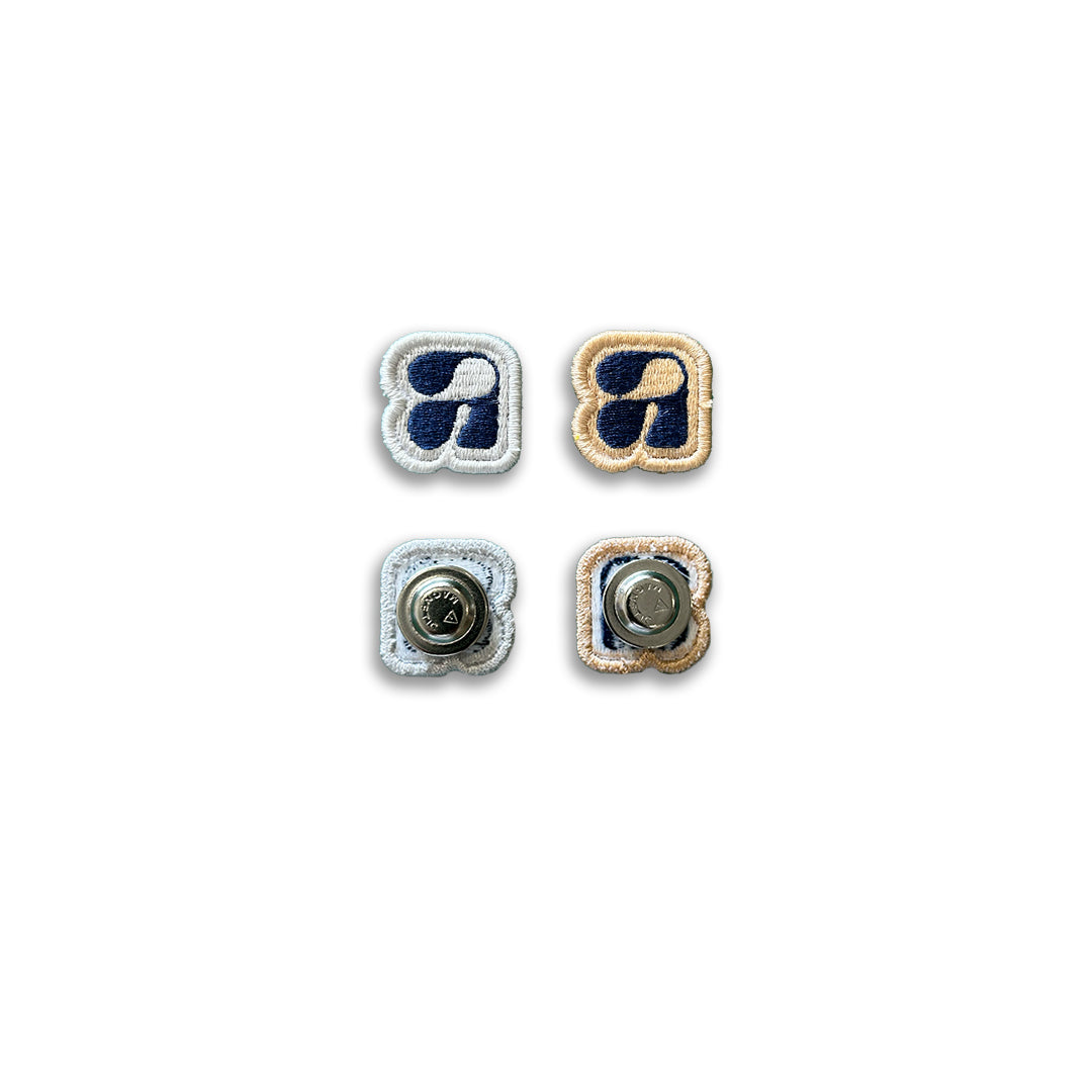 Ayaaya - Emblem Embroidery Magnetic Badge.
