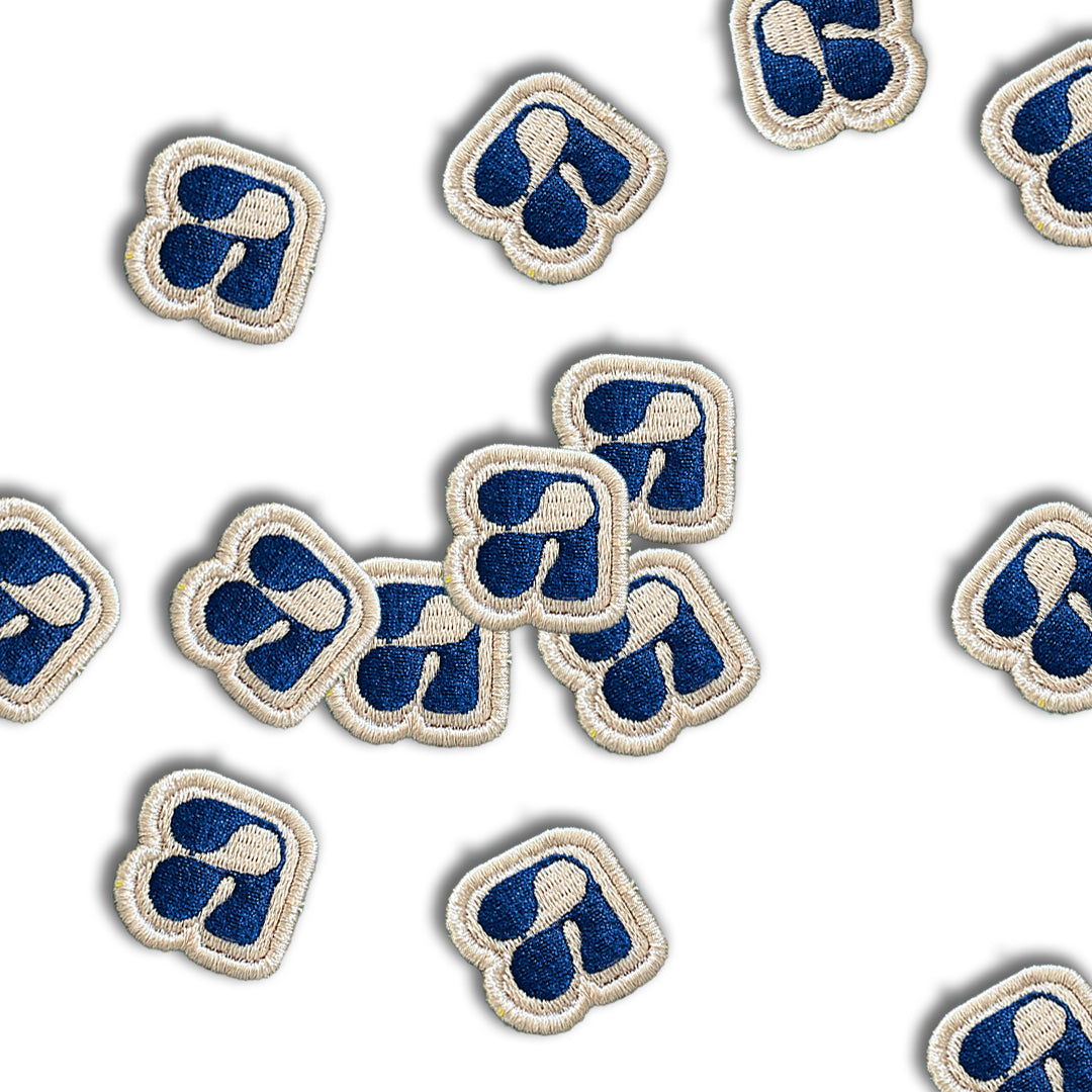 Ayaaya - Emblem Embroidery Magnetic Badge.